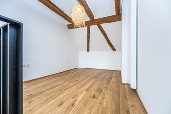 Ložnice - Pronájem bytu 2+kk v osobním vlastnictví 42 m², Praha 4 - Nusle