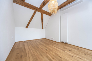 Ložnice - Pronájem bytu 2+kk v osobním vlastnictví 42 m², Praha 4 - Nusle