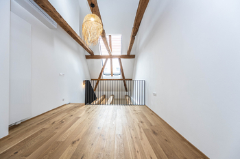 Ložnice - Pronájem bytu 2+kk v osobním vlastnictví 42 m², Praha 4 - Nusle