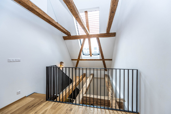 Ložnice - Pronájem bytu 2+kk v osobním vlastnictví 42 m², Praha 4 - Nusle