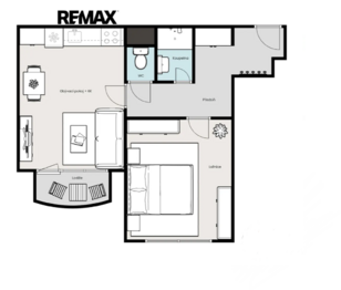 Pronájem bytu 2+kk v družstevním vlastnictví 42 m², Prachatice
