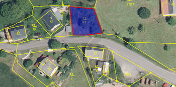 pozemek nad domem - Prodej domu 40 m², Semily