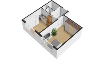 Pronájem bytu 1+1 v osobním vlastnictví 35 m², Plzeň