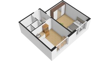 Pronájem bytu 1+1 v osobním vlastnictví 35 m², Plzeň