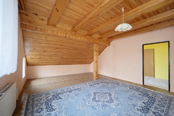 Podkroví - Obývací pokoj - Prodej domu 188 m², Albrechtice