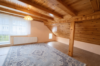 Podkroví - Obývací pokoj - Prodej domu 188 m², Albrechtice