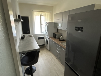 Kuchyně - Pronájem bytu 1+1 v osobním vlastnictví 28 m², Brno