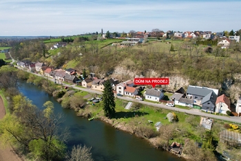 letecký pohled - Prodej chaty / chalupy 95 m², Benátky nad Jizerou 