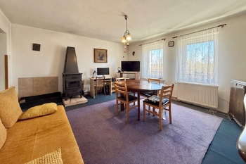 obývací pokoj - Prodej chaty / chalupy 95 m², Benátky nad Jizerou