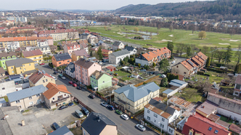 Pohled na pozemek - Prodej domu 140 m², Karlovy Vary