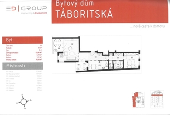 Prodej bytu 2+1 v osobním vlastnictví 64 m², Praha 3 - Žižkov