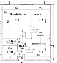 Pronájem bytu 3+kk v osobním vlastnictví 51 m², Milovice