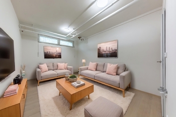 Pokoj I. VIZUALIZACE - Prodej bytu 2+kk v osobním vlastnictví 45 m², Praha 8 - Střížkov 