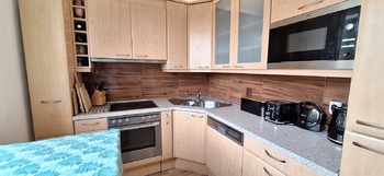 Kuchyňská linka - Prodej bytu 2+kk v osobním vlastnictví 54 m², Jedovnice