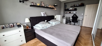 Ložnice - Prodej bytu 2+kk v osobním vlastnictví 54 m², Jedovnice