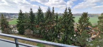 Lodžie s krásným výhledem - Prodej bytu 2+kk v osobním vlastnictví 54 m², Jedovnice