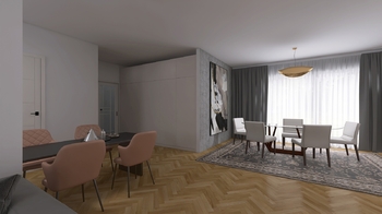 Vizualizace - Prodej pozemku 914 m², Bechlín