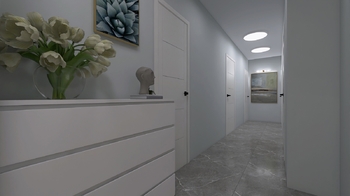 Vizualizace - Prodej pozemku 914 m², Bechlín