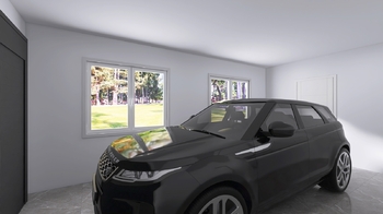 Vizualizace - Prodej pozemku 914 m², Bechlín