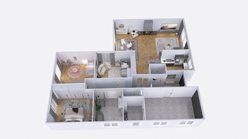 Půdorys - Prodej pozemku 914 m², Bechlín