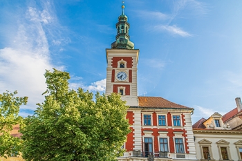 Historická radnice, Masarykovo náměstí - Prodej bytu 2+1 v osobním vlastnictví 49 m², Slaný