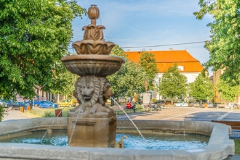 Kašna, Masarykovo náměstí - Prodej bytu 2+1 v osobním vlastnictví 49 m², Slaný