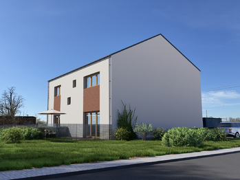 Vizualizace - Bytový dům Cvrčovice - Prodej bytu 2+kk v osobním vlastnictví 50 m², Cvrčovice