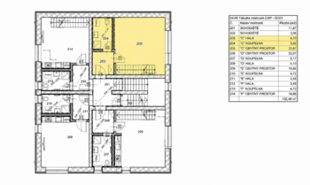 Prodej bytu 2+kk v osobním vlastnictví 50 m², Cvrčovice