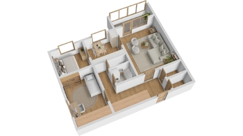 Prodej bytu 3+1 v osobním vlastnictví 62 m², Olomouc