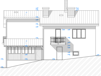 pohled východní - Prodej domu 209 m², Velké Svatoňovice