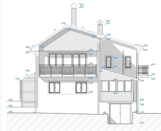 pohled jižní - Prodej domu 209 m², Velké Svatoňovice