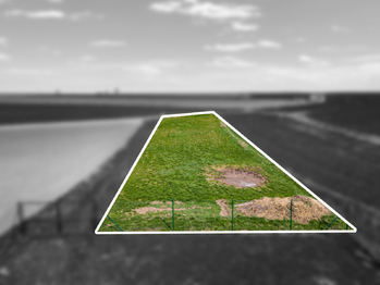 Vyznačení pozemku - Prodej pozemku 849 m², Neprobylice