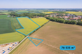 Prodej pozemku 78535 m², Praha 9 - Miškovice