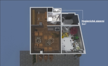 Pronájem obchodních prostor 20 m², Praha 3 - Vinohrady