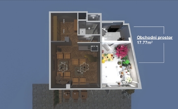 Pronájem obchodních prostor 31 m², Praha 3 - Vinohrady