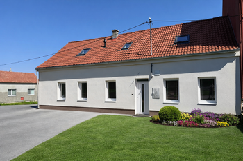 Pohled RD z ulice - Vizualizace finální stav - Prodej domu 183 m², Čejkovice 