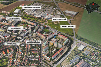 Prodej bytu 3+1 v osobním vlastnictví 68 m², Praha 9 - Letňany
