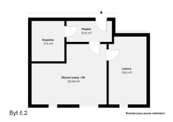 +420 739 604 767 I www.vaclavadamcik.cz I vaclav.adamcik@re-max.cz I pronájem bytu 2+kk Kaňovice - Pronájem bytu 2+kk v osobním vlastnictví 40 m², Kaňovice