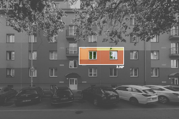 Byt je ve 2.NP - Prodej bytu 2+kk v osobním vlastnictví 50 m², Praha 10 - Záběhlice