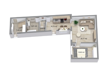 Rodinný dům, Pramenná, Žebětín, Brno - Prodej domu 51 m², Brno