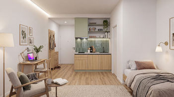 Prodej bytu 1+kk v osobním vlastnictví 23 m², Praha 3 - Žižkov