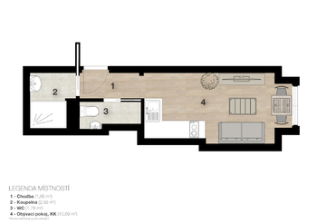 Prodej jiných prostor 47 m², Praha 3 - Žižkov