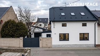 Vizualizace - Prodej domu 90 m², Hulín