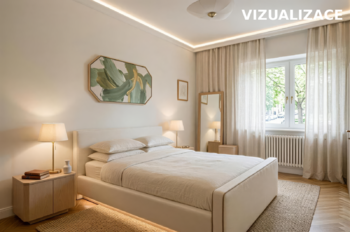 Vizualizace - Prodej domu 90 m², Hulín