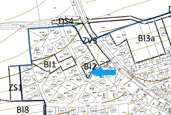 Prodej pozemku 821 m², Hřebeč
