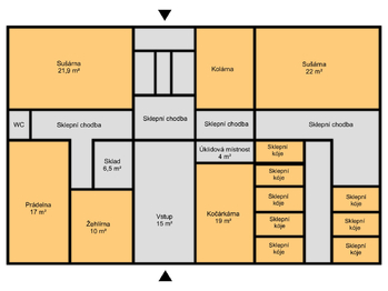 Prodej bytu 3+1 v osobním vlastnictví 72 m², Jesenice
