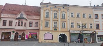 Dům na náměstí - Prodej bytu 2+kk v osobním vlastnictví 53 m², Vyškov