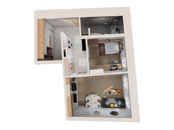 Prodej bytu 2+kk v osobním vlastnictví 53 m², Vyškov