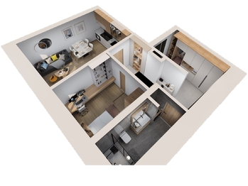 Prodej bytu 2+kk v osobním vlastnictví 53 m², Vyškov