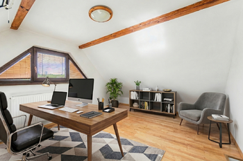 Pracovna - VIZUALIZACE - Prodej domu 189 m², Úvaly